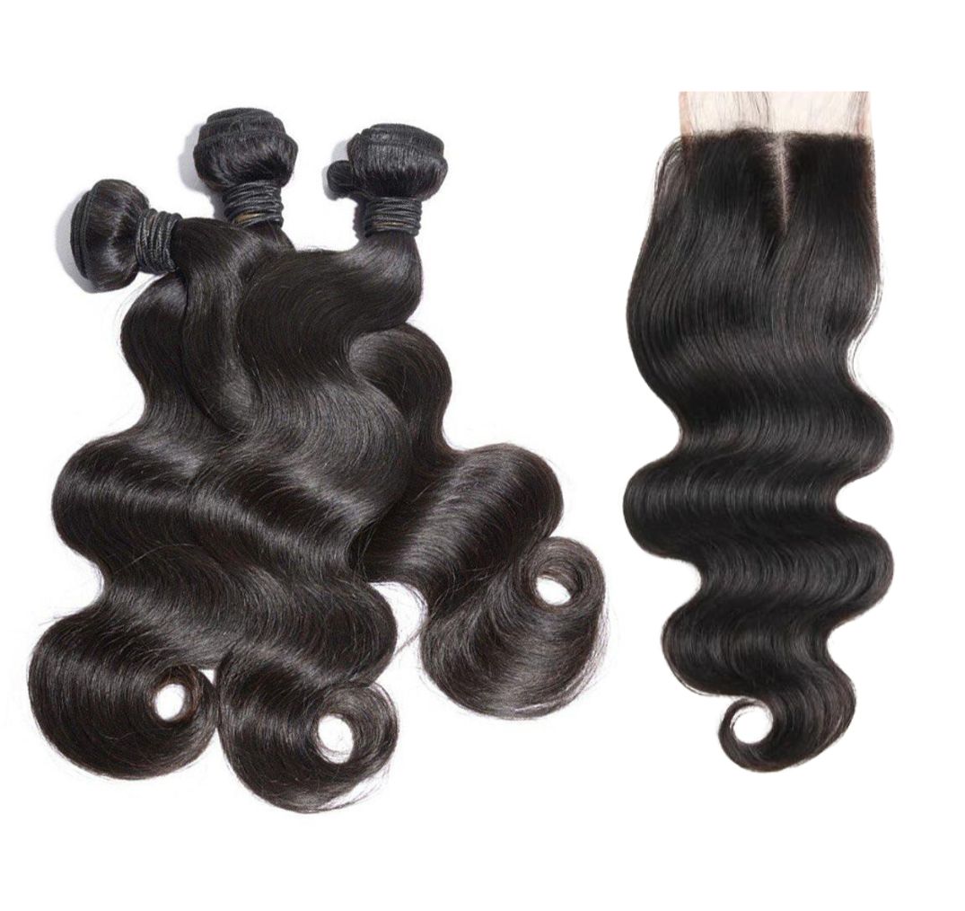 RAW HAIR BUNDLE & CLOSURE DEALS