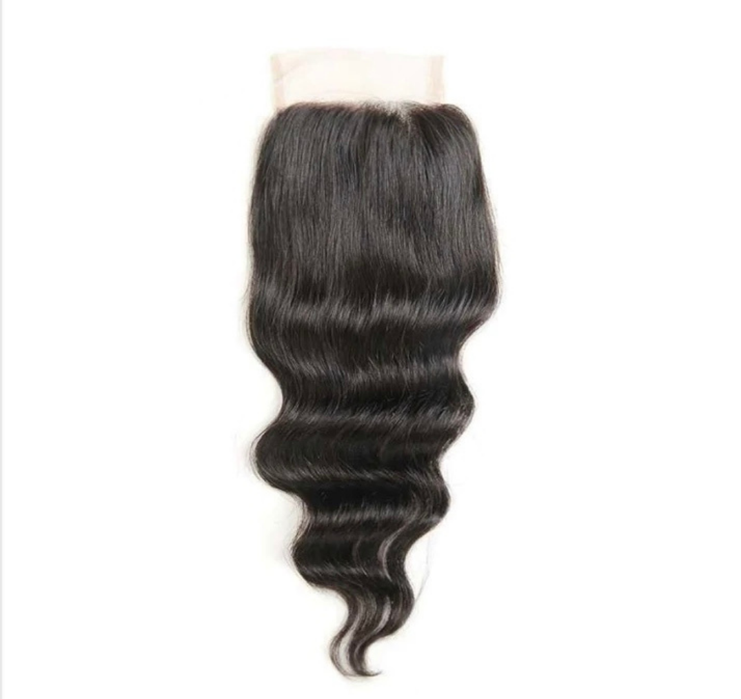5x5 loose wave HD lace closure raw human hair