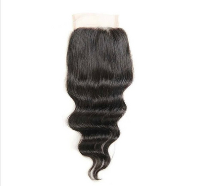 5x5 loose wave HD lace closure raw human hair